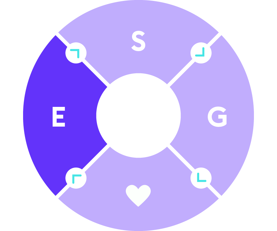 ESG-Grafik der Börse Stuttgart - E