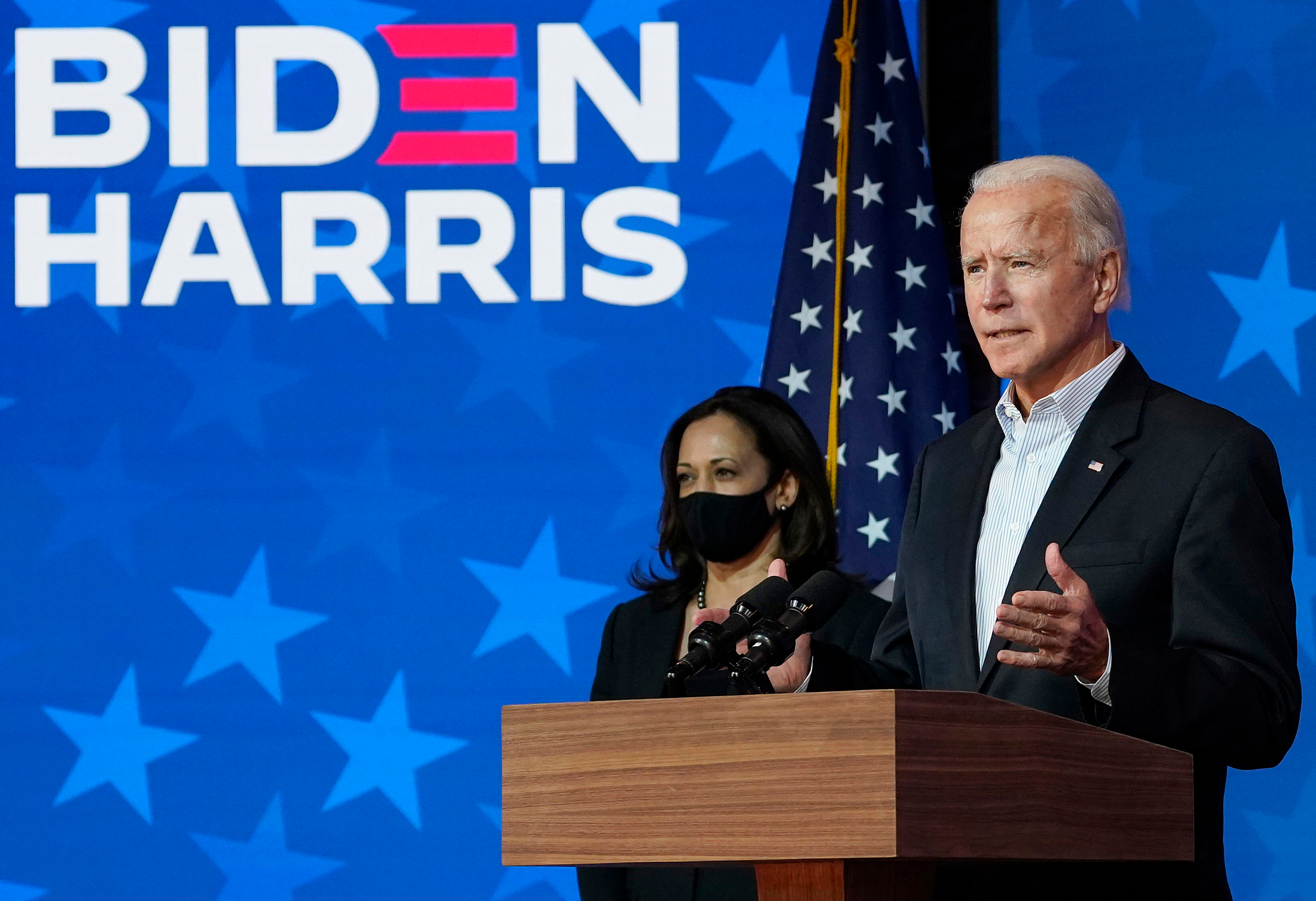 Joe Biden & Kamala Harris im Wahlkampf